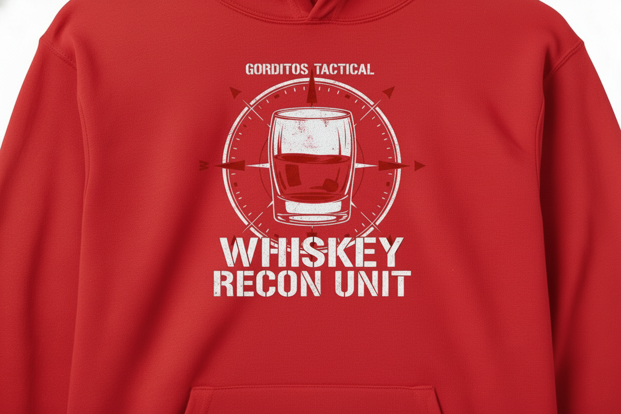 Raise the bar on casual comfort with our Whiskey Hoodie