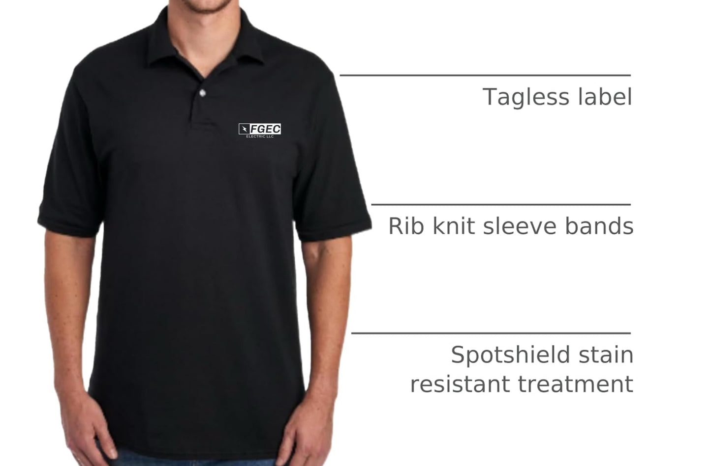 FGEC Electric Company Polo Shirt