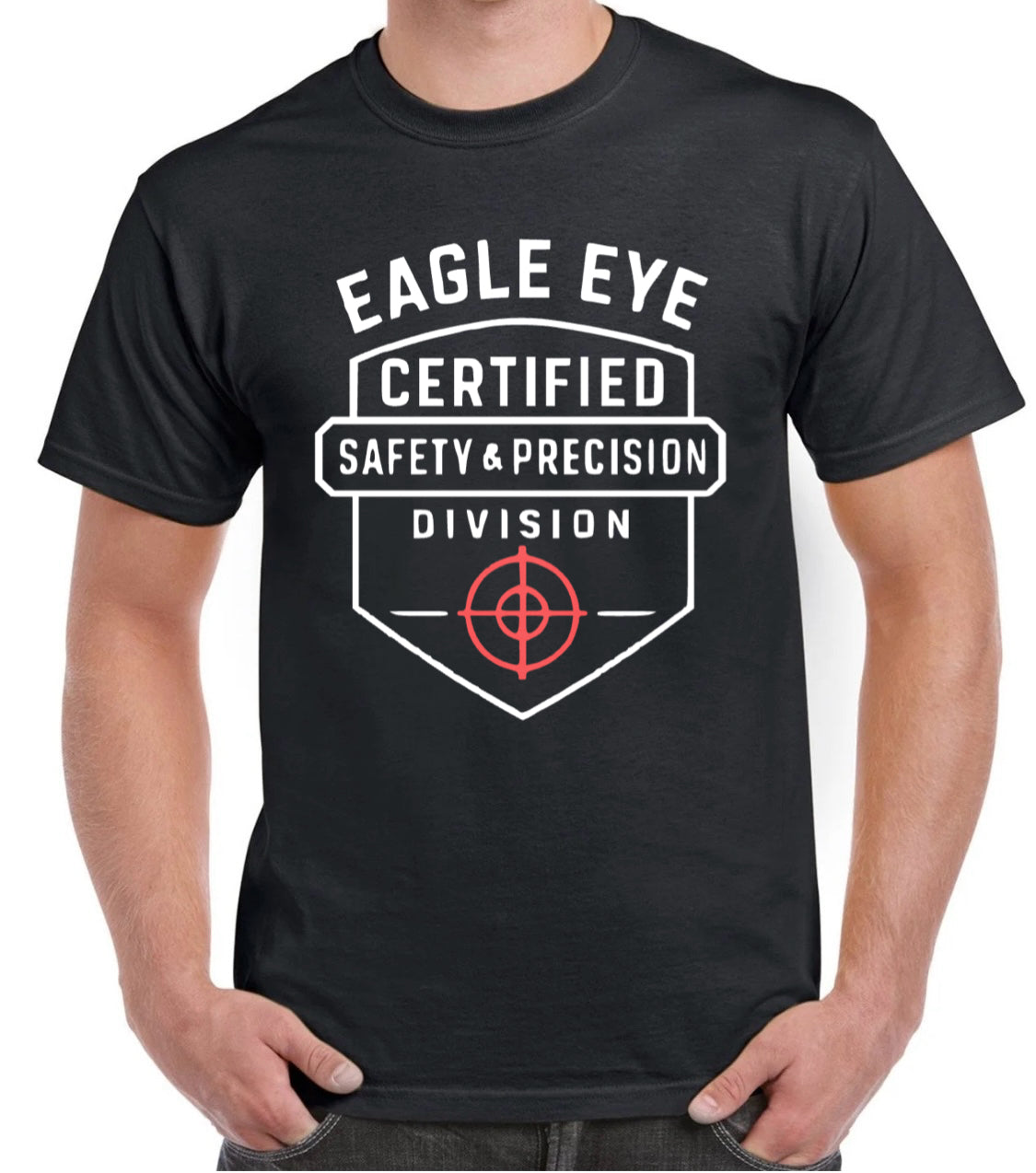 Get ready to turn heads with the Eagle Eye Certified Safety Precision t-shirt!