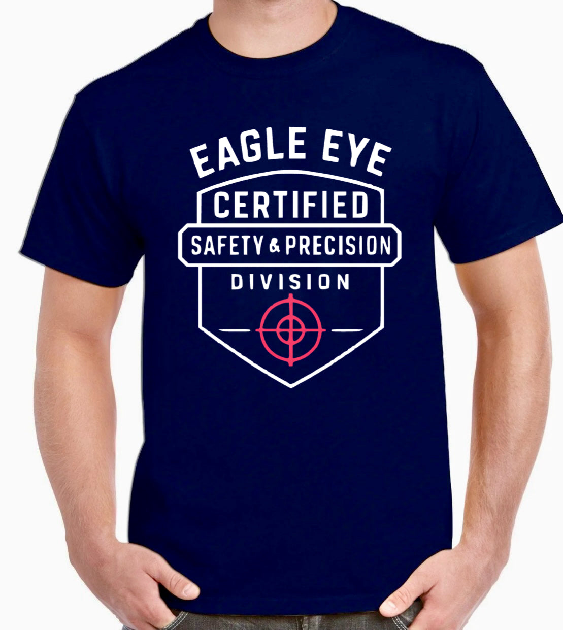 Get ready to turn heads with the Eagle Eye Certified Safety Precision t-shirt!