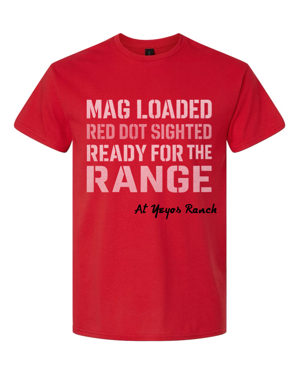 Mag loaded, red dot sighted, ¡y listo para el range en Yeyos Ranch!