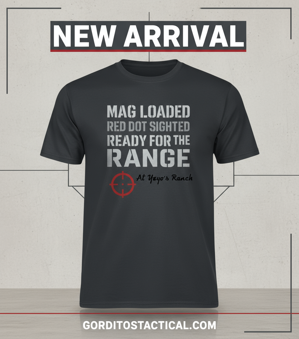 Mag loaded, red dot sighted, ¡y listo para el range en Yeyos Ranch!