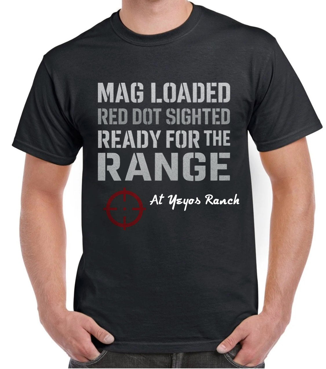 Mag loaded, red dot sighted, ¡y listo para el range en Yeyos Ranch!