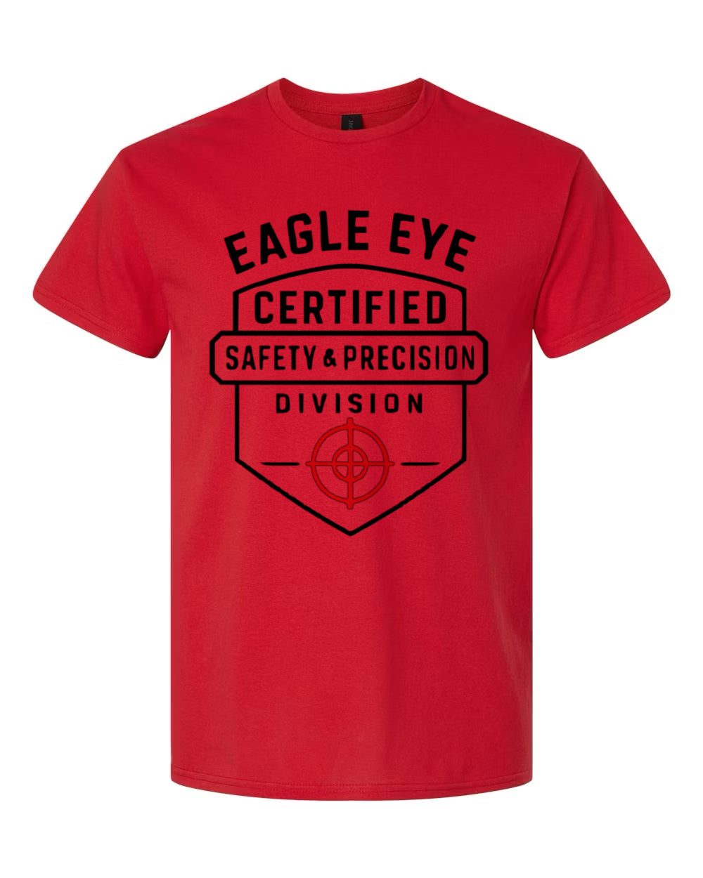 Get ready to turn heads with the Eagle Eye Certified Safety Precision t-shirt!