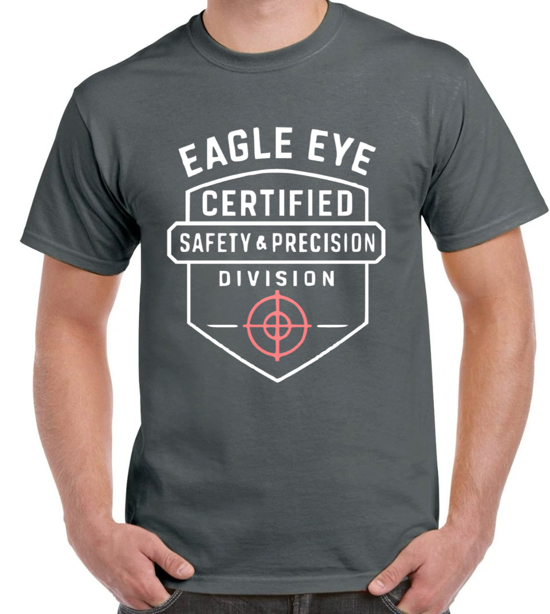 Get ready to turn heads with the Eagle Eye Certified Safety Precision t-shirt!
